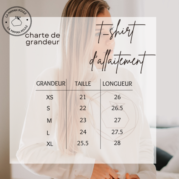 T-shirt d'allaitement La maman poule x Elona – Image 2