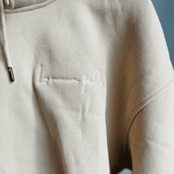 Coton ouaté/crewneck fleurs La Maman Poule – Image 4
