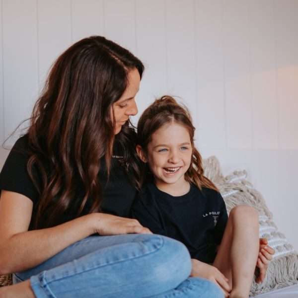 chandail twinning boho fait à mtl maman enfant