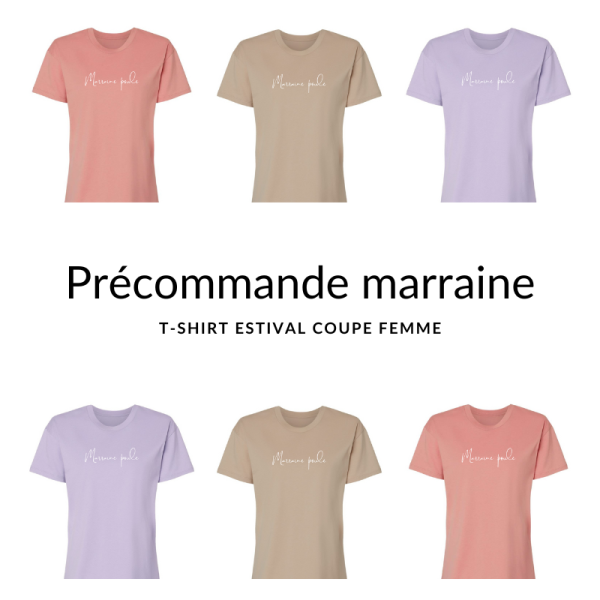 visuel tshirt marraine