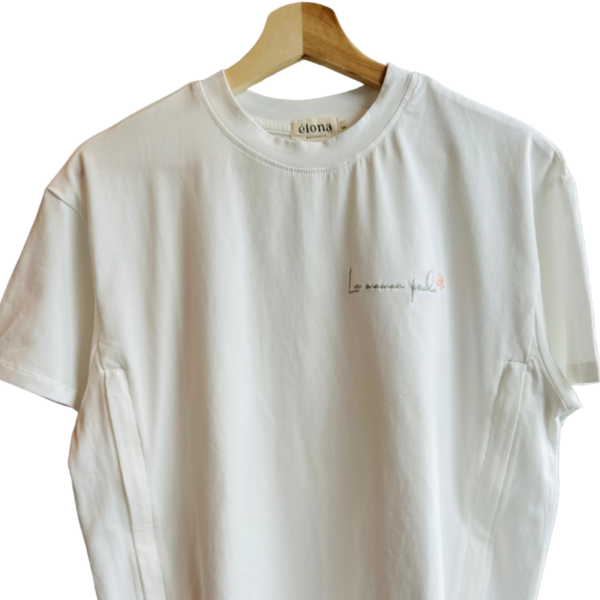 T-shirt d'allaitement La maman poule x Elona – Image 4