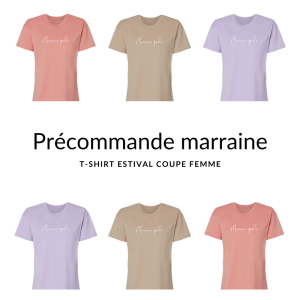Précommande chandails brodés marraine poule
